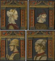 Portrait Of A Woman With A Man At A Casement A Set Of Four Portraits Of Portrait Female Painting Renaissance Paintings Renaissance Portraits