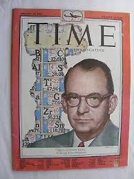 TIME MAGAZINE Jan 14 1952 Gordon Dean Atomic Energy Kurt Carlsen Tony  Bennett