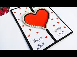 120 gsm craft papers transparent sheet beads silicon glue. Happy New Year Card 2020 How To Make New Year Greeting Card New Year