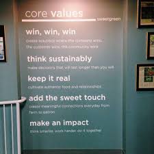 Related Image Office Wall Graphics Corporate Values Core Values