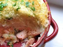 Salmon Trilogy Part I Potato Baked Salmon Recipe Food Com Recipe Salmon Recipes Baked Salmon Recipes