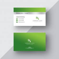 Download Green And White Business Card For Free White Business Card Free Business Card Templates Business Card Psd Free