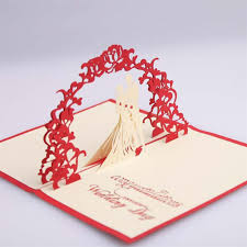 This is sort of an explosion box card that you can also use in your. 3d Bride Greeting Card Pop Up Bride Anniversary Wedding Congratulations Cards Greeting Cards Invitations Home Garden Worldenergy Ae