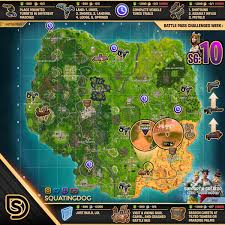 Still, with the mandalorian being a battle pass skin, we're bound. Full Cheat Sheet With All Season 6 Week 10 Fortnite Challenge Locations Fortnite Intel