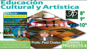Caratulas para pintar de educacion cultural y artistica. Proyecto 6 Semana 1 Educacion Cultural Y Artistica 8 9 10 Basica Superior Youtube