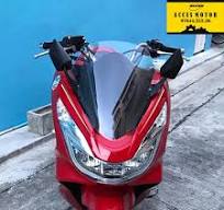 Kính chắn gió kèm gương PCX 125/150 nhập khẩu Thái Lan