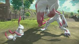 Alpha Hisuian Zoroark in Pokemon Legends Arceus - YouTube