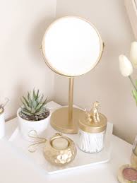 Spray paint was my gut, so i went with it. Spray Painting A Makeup Mirror Stephii Mattea