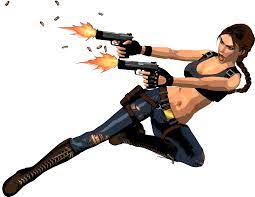 Lara Croft Tomb Raider With Guns Png Image Lara Croft Tomb Tomb Raider Tomb