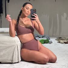 Skims Kim Kardashian West Wears The Body Basics Wide Facebook