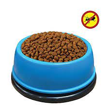 Kanimal No Ants Pet Bowl Insectfree Food Feeder Cats Dogs Durable Bowl Nonskid Rubber Bottom Large Blue Bowl Large Dogs 40o Food Feeder Pet Bowls Dog Feeding