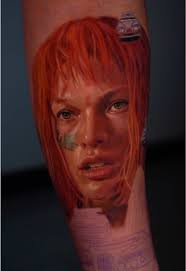Fifth Element Leelo Tattoo in San Antonio
