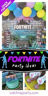 Fortnite Birthday Party Game Ideas Fortnite Birthday Fortnite Party For An Awesome Kid Catch My Party In 2020 Birthday Party Activities Boy Birthday Parties Boy Birthday