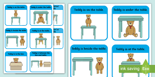 Preposition pictures for preschoolshow all. Free Prepositions Flashcards Teacher Made
