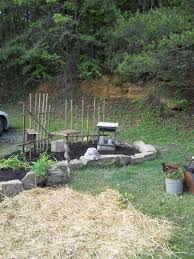 Bee Skep House And Concrete Bee Skep By Brier Creek Primitives Bee Skep House Bee Skep Rustic Gardens