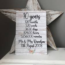 Excited To Share The Latest Addition To My Etsy Shop 10th Wedding Anniversary Gift Wedding A 10th Anniversary Gifts 10th Wedding Anniversary Tin Anniversary