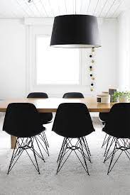 Dining Room Dsr Vitra Chairs Black In Black Eames Chair Dining Room Eiffel Chair Dining Room Black Dining Room Chairs