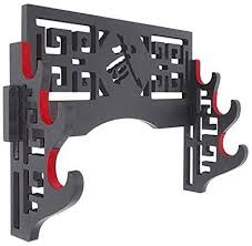 Jizhu Sword Holder Wall Mount Sword Stand Japanese Samurai Sword Display Rack Hanger And Stan In 2020 Sword Display Samurai Swords Wall Mount