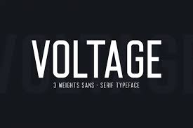 Neon absoulte by nirmana visual, this font is free for just personal use. Voltage Typeface Free Fonts Download