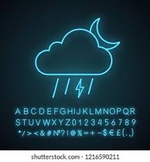 But 2022 has been a volatile year for the original fang stocks. Cloudy Night Neon Light Icon Partly Stock Vector Royalty Free 1218552685