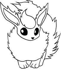 Visit our page for more coloring! Easy Pokemon Drawing Flareon Pokemon Coloring Pages Pokemon Coloring Sheets Easy Pokemon Drawings