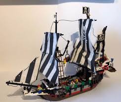 Lego Pirates 6286 Bateau Boat Skull S Eye Schooner Complet No Plan No Box 1993 Boat Lego Bateau
