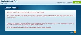 Report suspicious texts to 365security@boi.com and then delete them. New Phishing Campaign Aimed At Bank Of Ireland Users By Maciej Makowski Eforensics