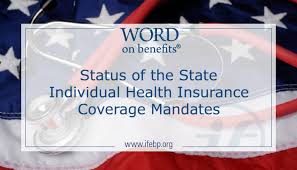 Maybe you would like to learn more about one of these? Status Of The State Individual Health Insurance Coverage Mandates Word On Benefits