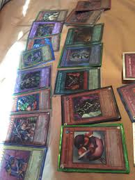 It was extremely popular in the us after its release in japan in 1999 and the us in 2002, even earning the guiness world record for top trading card game in 2009, with over 22 billion cards sold. Old Holographic Yu Gi Oh Cards Yugioh Cards Everything In The Pic For Sale In Los Angeles Ca 5miles Buy And Sell