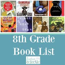Book List For 8th Grade Lextin Eclectic In 2020 8th Grade Reading List Book Lists Grade Book