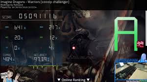 Скачивай и слушай imagine dragons warriors и imagine dragons warriors 2015 на zvooq.online! Bubbleman Imagine Dragons Warriors 1000lp Challenger 97 39 Hr 4xmiss 484 918x 9 03 Osugame