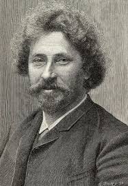Russian Painter Ilya Repin Portrait 1880s. Art Prints, Posters & Puzzles  from Fine Art Storehouse