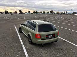 Audi S6 Avant 2002 With Matte Khaki Green Wrap Audi S6 Audi Khaki Green