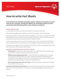 16 Fact Sheet Templates And Examples Pdf Examples