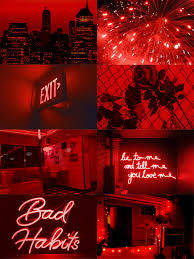 Instagram aesthetic colors red aesthetic photography light red photo colours black and red red rooms. Red Aesthetic Black Neon Wallpaper Novocom Top