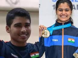 Pair of saurabh chaudhary and manu bhaker failed to qualify for the medal match in the 10m air pistol mixed team event after finishing the qualification stage 2 at the seventh spot here at. Manu Saurabh Bags Gold With Jr World Record Orissapost