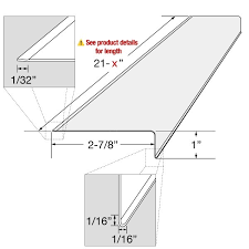 Maybe you would like to learn more about one of these? 21 3 8 Polycarbonate Fluorescent Under Cabinet Light Replacement Lens Tlsub Series