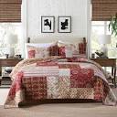 Amazon.com: Yvooxny King Quilt Set Quilted Bedspread Country ...