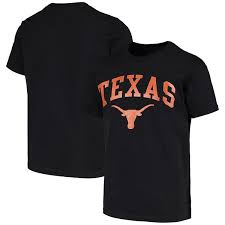 The texas longhorns football program is the intercollegiate team representing the university of texas at austin in the sport of american foo. Youth Black Texas Longhorns Arch Over Logo T Shirt
