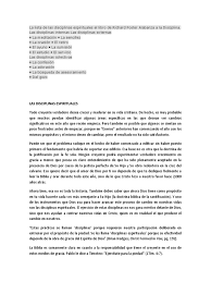 Dios habita en medio de la alabanza de su pueblo. Las Disciplinas Espirituales Dios Oracion