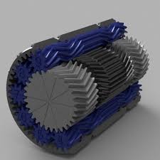 High Torque 149 33 1 Compound Planetary Gear Set By Gear Down For What Thingiverse Planetary Gear Gears 3d Printer