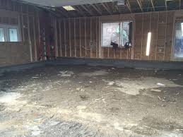 First, we thoroughly clean and prepare to create a superior surface for the repair bonding agents to adhere to. Concrete Garage Pad Calgary Garage Contractors Patriarch Construction
