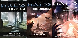 This is a wikipedia book, a collection of wikipedia articles that can be easily saved, imported by an external electronic rendering service, and ordered as a printed book. The Forerunner Saga Halopedia The Halo Wiki