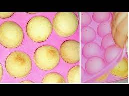 8 tbsp,baking powder:1 tsp,vanilla essence: How To Make Cake Pops Using Silicone Mold Cake Pop Recipe With Tips To Decorate Youtube