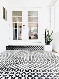 Black And White Vinyl Tiles Australia Black And White Geometric Tiles White Exterior Houses House Designs Exterior House Exterior