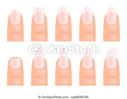 Uñas decoradas con dibujos animados las uñas se les da una manicura básica, que consiste en la limpieza de la uña, la eliminación de la cutícula y la piel. Una Dibujo