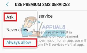 Left soft key and open the message, then right soft key and select manage messages. How To Unlock Short Messages Premium Sms On Android Nougat Appuals Com