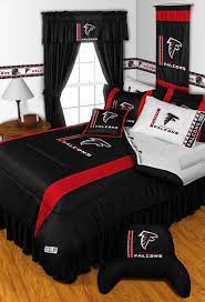 Discover recipes, home ideas, style inspiration and other ideas to try. Nfl Atlanta Falcons Bedding And Room Decorations Modern Bedroom Atlanta By Obedding Houzz