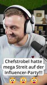 Chefstrobel hatte mega Streit bei der Influencer-Party!!!😯 😦 😧 #trymacs  #chefstrobel #funny #fyp #viral #twitch #twitchclips