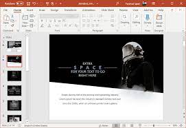 It is a minimalist professional presentation template. Animated Black And White Aesthetic Powerpoint Template Fppt